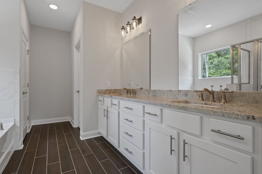 Representative furnished interior of a home built from the Brewster by Center Park Homes in Central Estates, Summerville (Image 8).