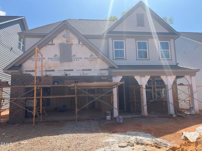 In-progress construction of a new home in Sage on North Main, Wake Forest, NC (Image 5).