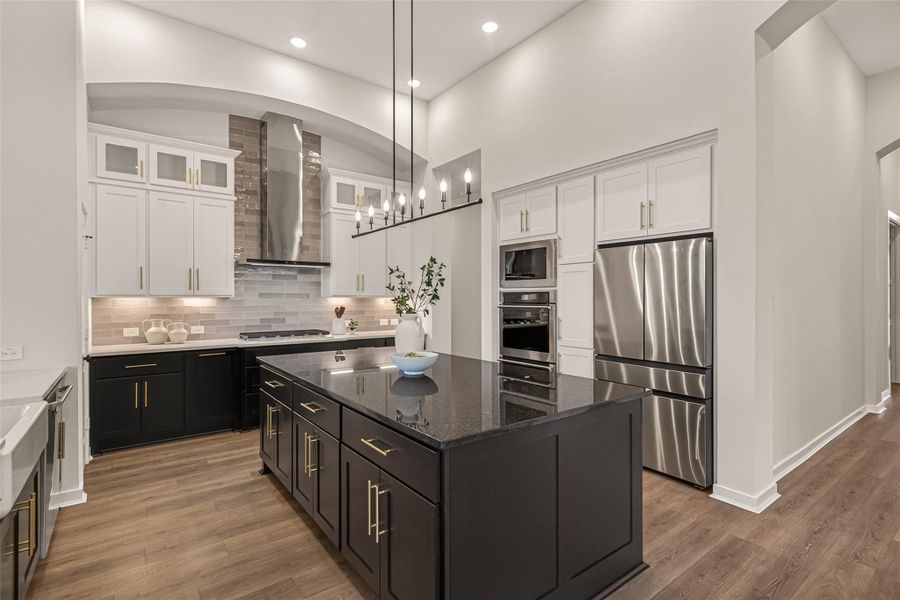 A premium gourmet kitchen!