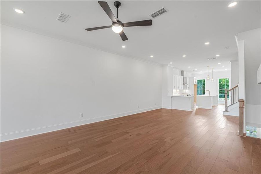 Spacious, unfurnished interior of a new home in Waterhaven, Cumming (Image 46).