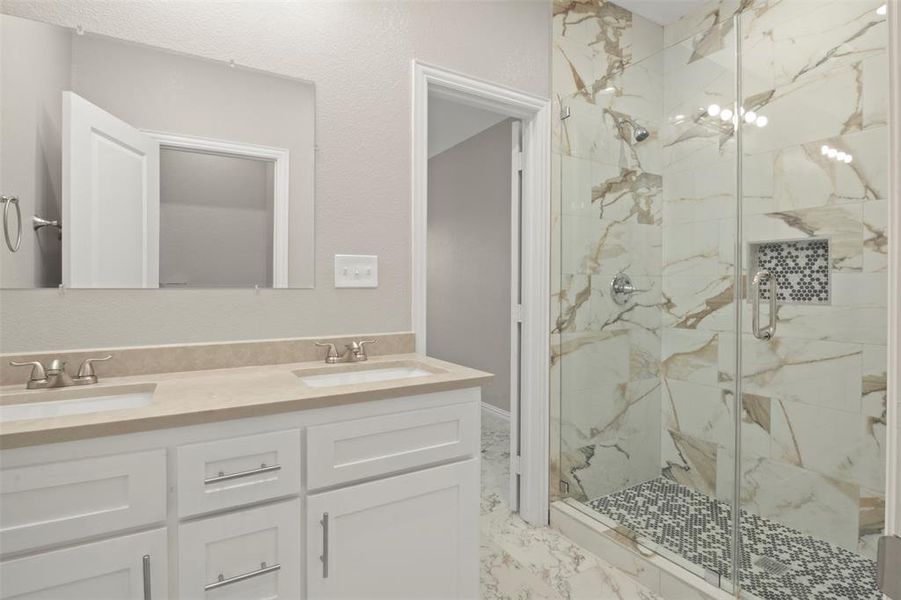Furnished interior view inside a new home in , Dallas (Image 7). Furnished interior view inside a new home in , Dallas (Image 7).