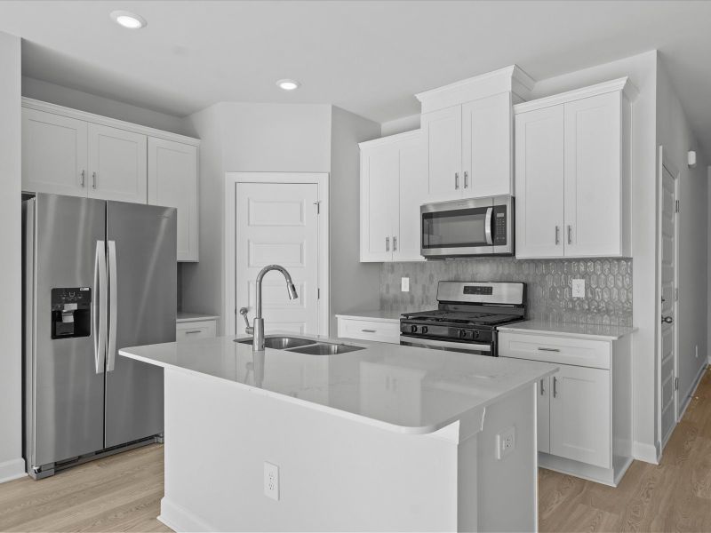 Furnished interior view inside a new home in Northbrook Village Townes, Taylors (Image 3).