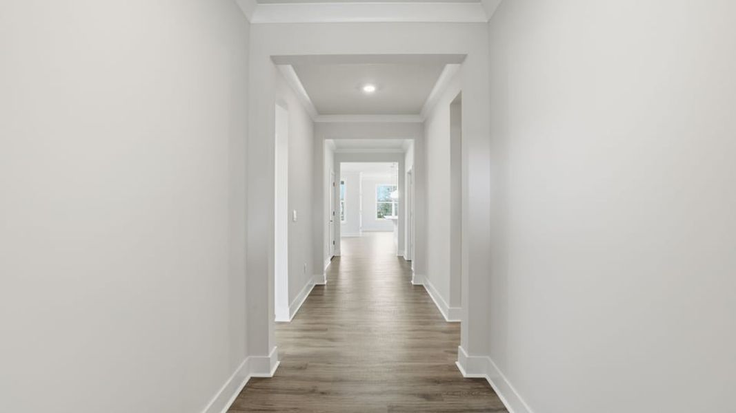 Spacious, unfurnished interior of a new home in Whitehawk Meadows, Travelers Rest (Image 11).
