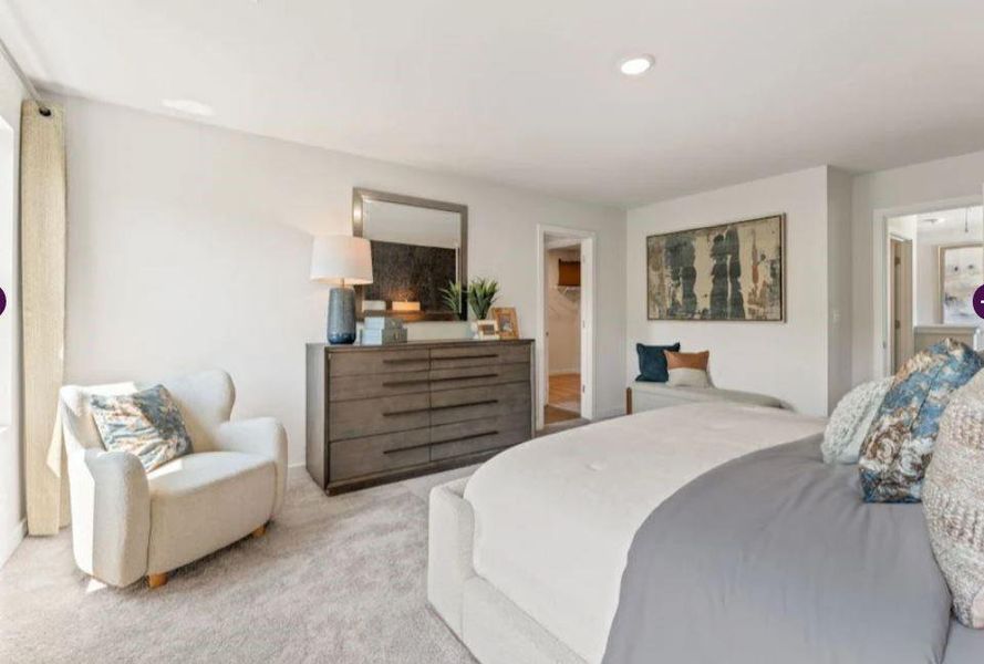 Furnished interior view inside a new home in The Reserve at Gainesville Township, Gainesville (Image 8). Furnished interior view inside a new home in The Reserve at Gainesville Township, Gainesville (Image 8).