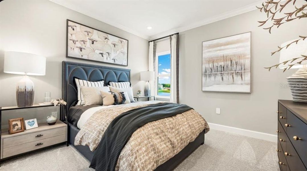 Furnished interior view inside a new home in Firethorn, Parrish (Image 17).