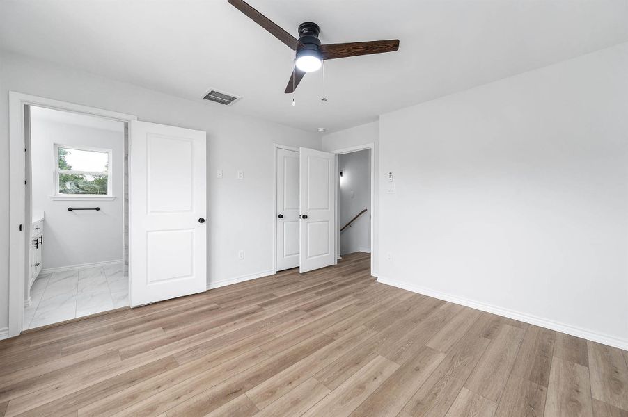 Unit B Primary Bedroom