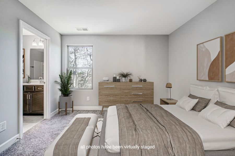 Representative furnished interior of a home built from the Fairfax by Parkside Builders in Oxford Station, Gallatin (Image 32).