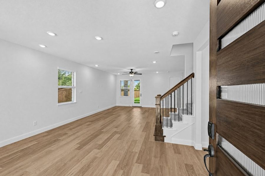 Spacious, unfurnished interior of a new home in Cross Creek Meadows, Celina (Image 30). Spacious, unfurnished interior of a new home in Cross Creek Meadows, Celina (Image 30).