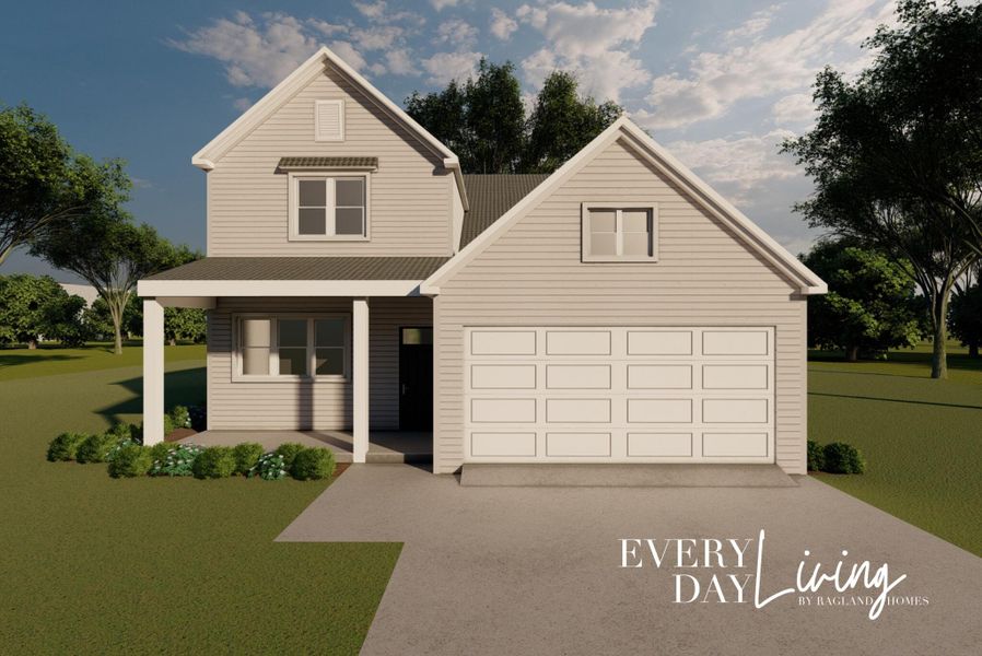 Front exterior of a new home in , Summerville, SC, highlighting curb appeal (Image 1).