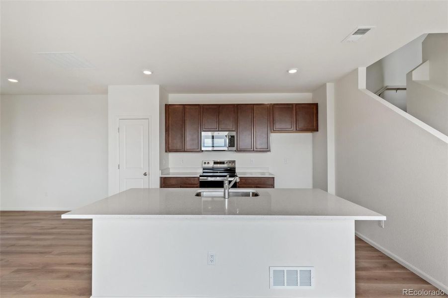 Furnished interior view inside a new home in Sky Ranch Villas, Watkins (Image 8). Furnished interior view inside a new home in Sky Ranch Villas, Watkins (Image 8).
