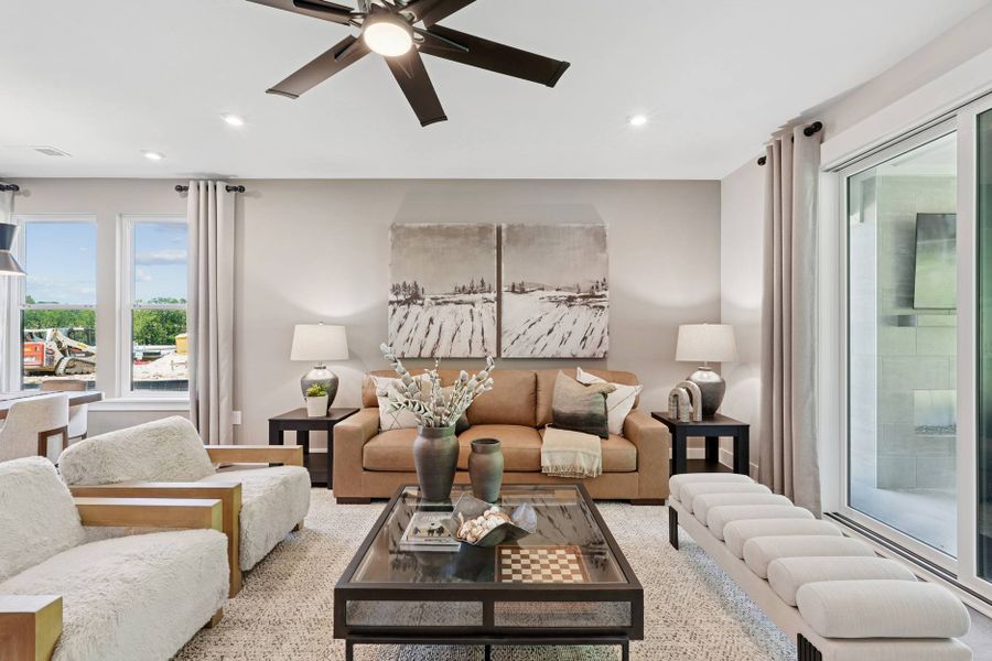 Representative furnished interior of a home built from the Hickory Hill by Tri Pointe Homes in The Grove Collection at Serenity, Fuquay Varina (Image 14). Representative furnished interior of a home built from the Hickory Hill by Tri Pointe Homes in The Grove Collection at Serenity, Fuquay Varina (Image 14).