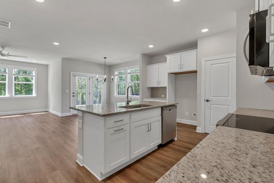 Furnished interior view inside a new home in , Lawrenceville (Image 6).