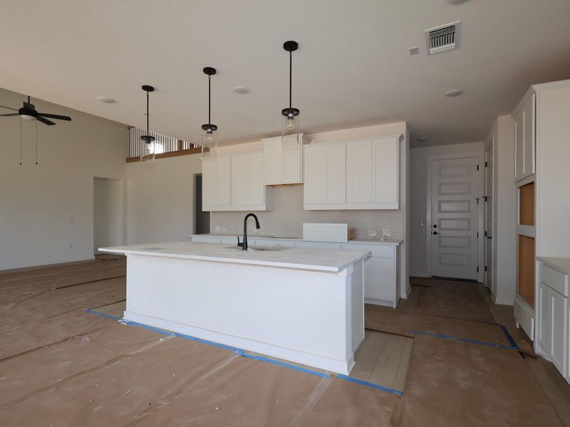 In-progress construction of a new home in Barksdale, Leander, TX (Image 18).