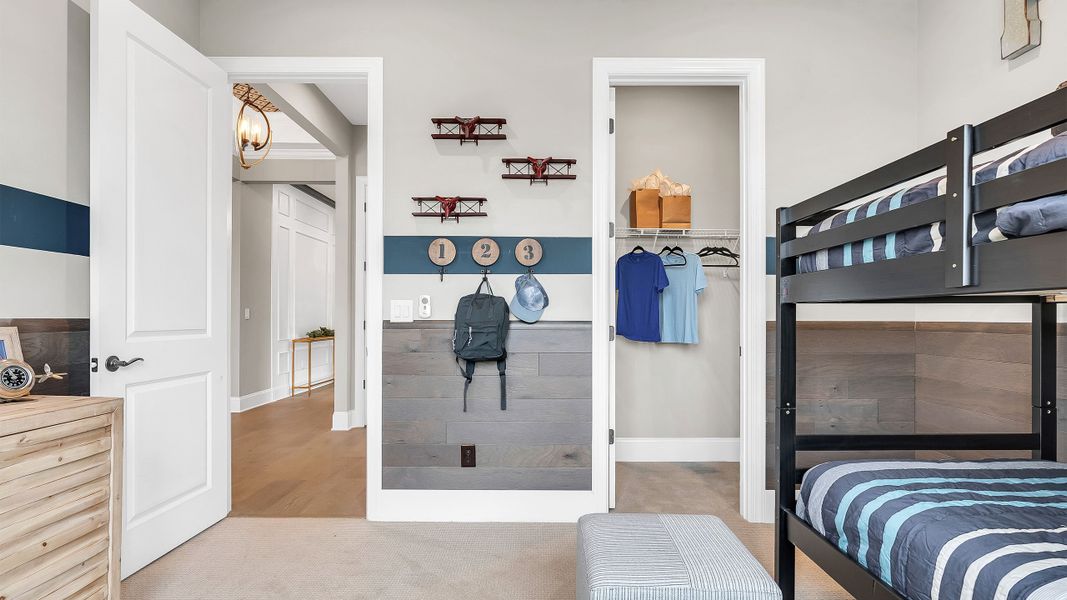 Tertiary Bedroom | Model images from sister community Tertiary Bedroom | Model images from sister community