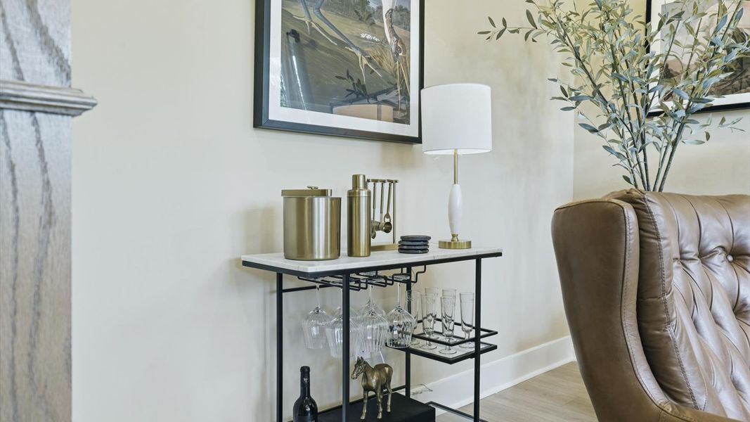 Furnished interior view inside a new home in Traynham Place, Greenville (Image 13).