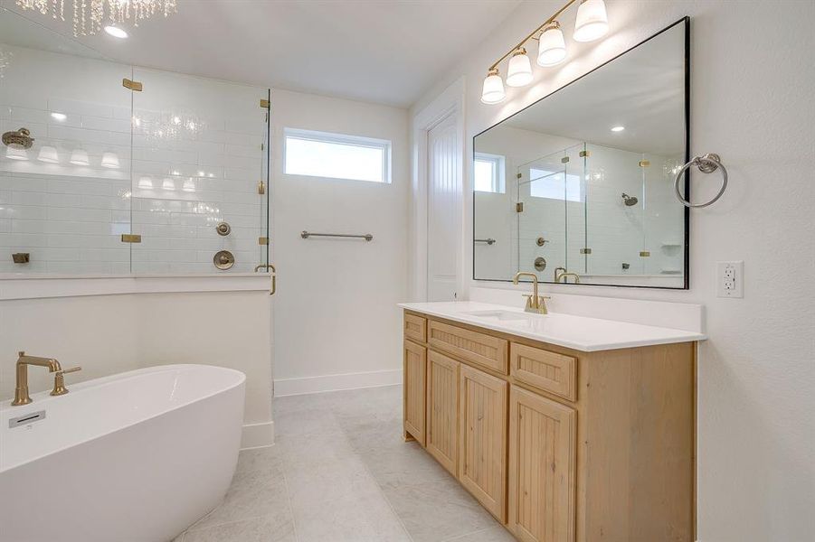 Furnished interior view inside a new home in , Midlothian (Image 11).