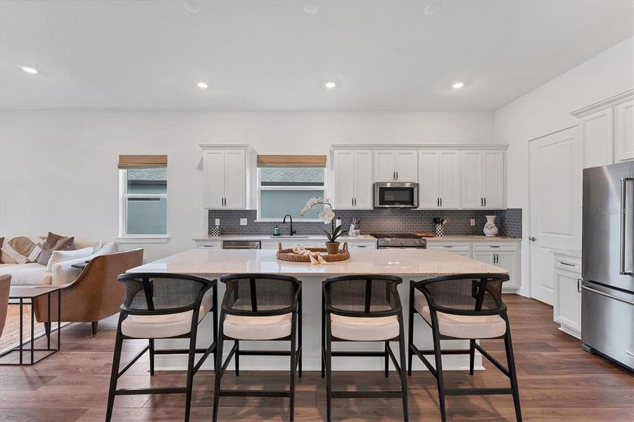 Furnished interior view inside a new home in , Parrish (Image 26).