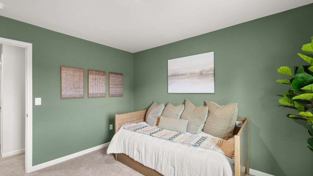 Representative furnished interior of a home built from the Salisbury by D.R. Horton in Hughes Court, Dawsonville (Image 45).