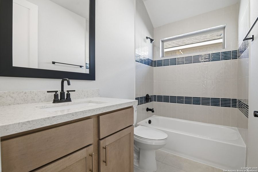 Furnished interior view inside a new home in Haby Hill 50s, San Antonio (Image 8). Furnished interior view inside a new home in Haby Hill 50s, San Antonio (Image 8).