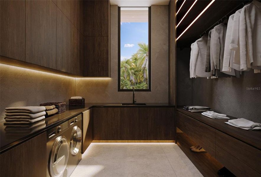 Furnished interior view inside a new home in , Sarasota (Image 10). Furnished interior view inside a new home in , Sarasota (Image 10).