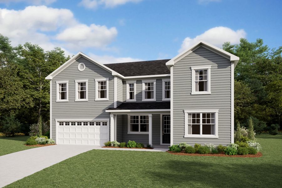 Lassen - Colonial Elevation Lassen - Colonial Elevation