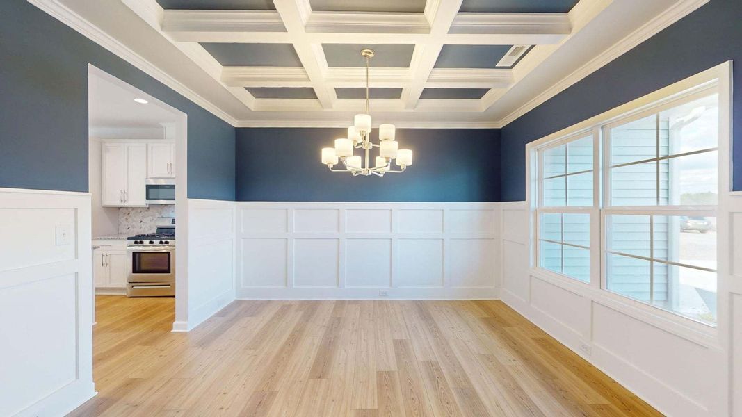 Representative unfurnished interior of a home built from the Bladen by Caviness & Cates Communities in Maggie Way, Wendell (Image 105).
