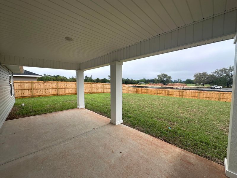 Exterior details and patio area of a home in Ashton View, Crestview (Image 3).