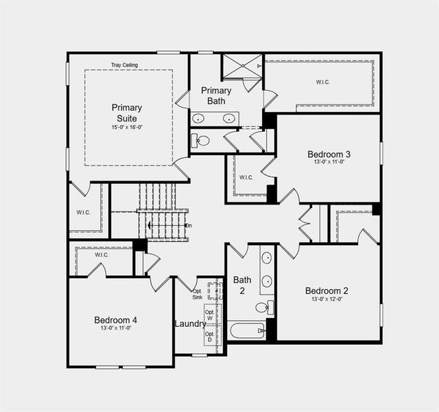 2D floor plan layout of this home in Falls Creek, Flowery Branch, GA (Image 3). 2D floor plan layout of this home in Falls Creek, Flowery Branch, GA (Image 3).