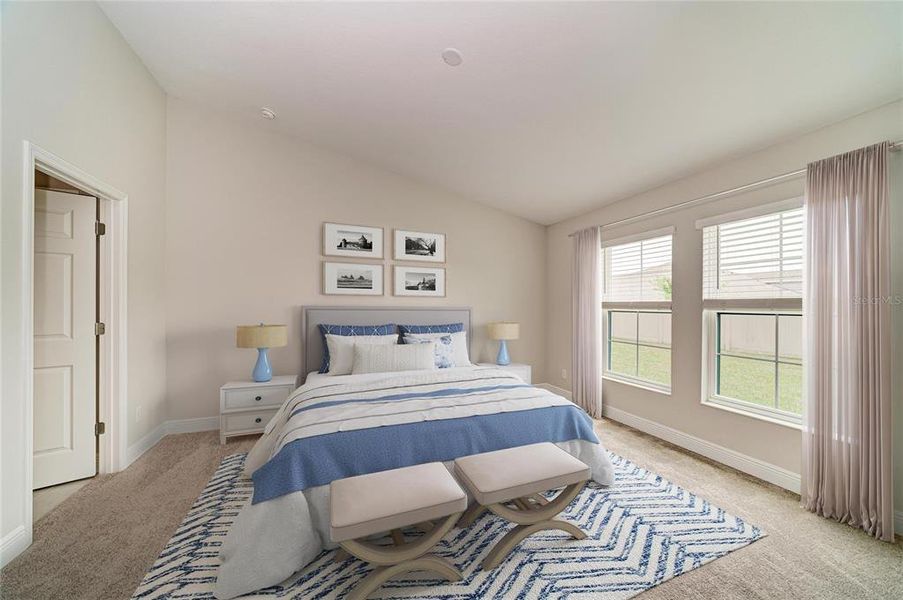 Furnished interior view inside a new home in Crosswind Point, Parrish (Image 10).