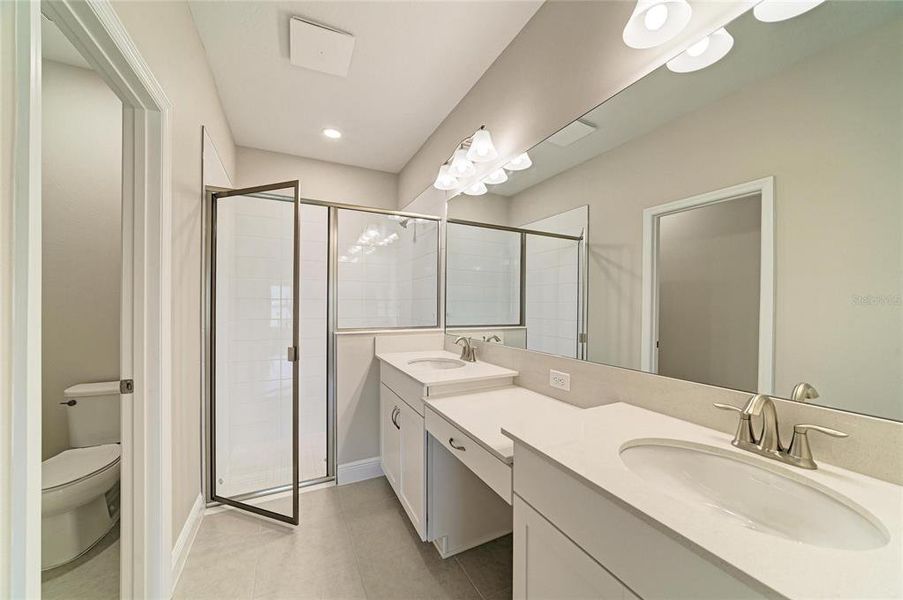 Furnished interior view inside a new home in Crosswind Point, Parrish (Image 11).