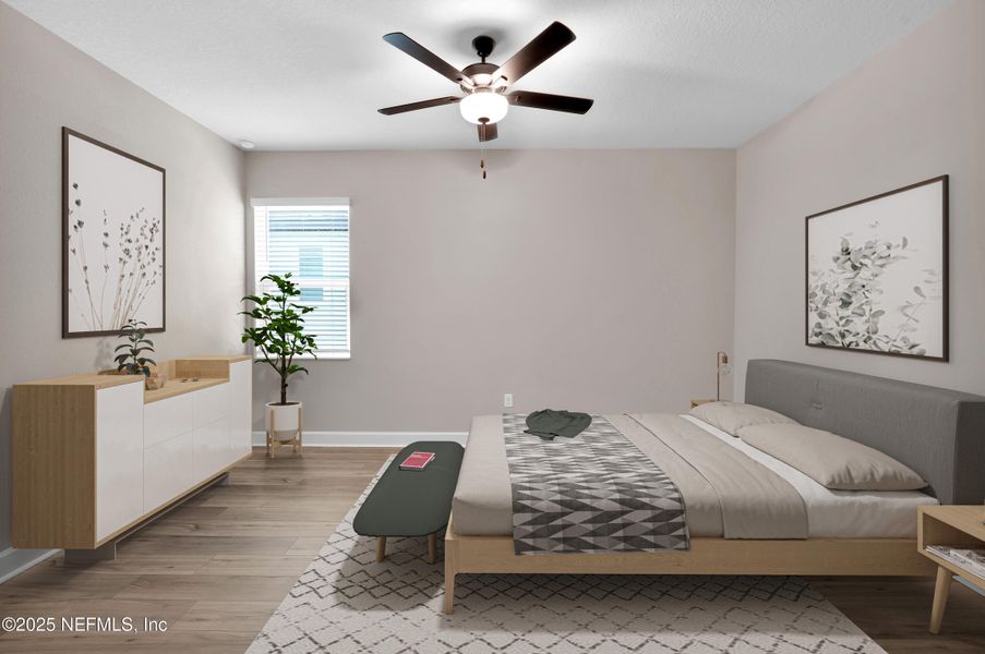 Furnished interior view inside a new home in Jennings Farm, Middleburg (Image 3).