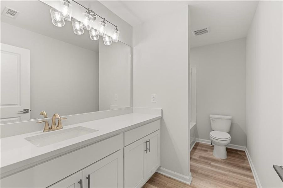 Furnished interior view inside a new home in Cedar Farms, Winder (Image 13).
