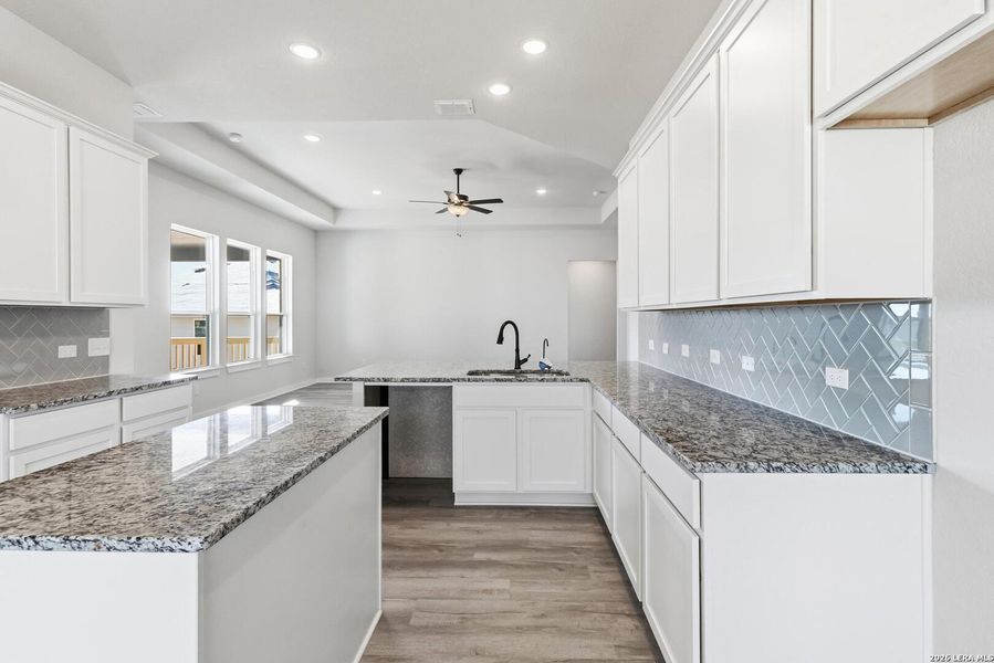 Furnished interior view inside a new home in Lonesome Dove, San Antonio (Image 10).