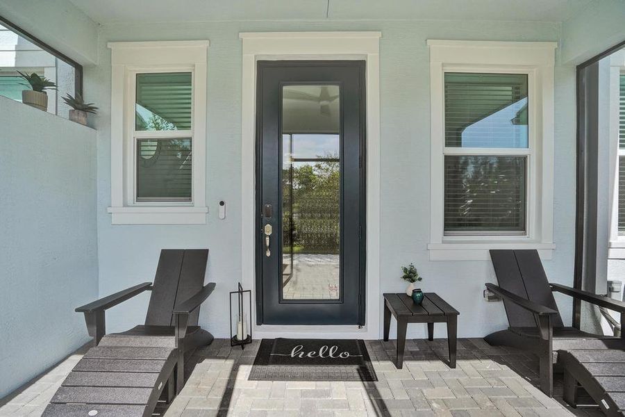 Front Entry & Patio 2 Front Entry & Patio 2