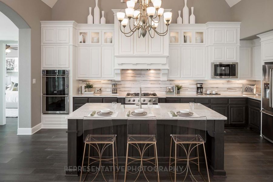Furnished interior view inside a new home in Briarley, Montgomery (Image 10).