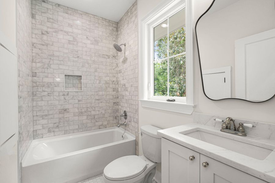 Furnished interior view inside a new home in , Charleston (Image 15).
