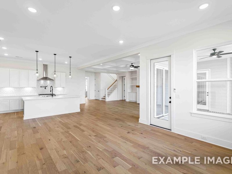 Representative unfurnished interior of a home built from the The Albany A by Davidson Homes LLC in Shelton Square, Murfreesboro (Image 22).