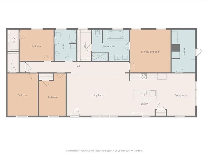 2D floor plan layout of this home in , Cleburne, TX (Image 3).