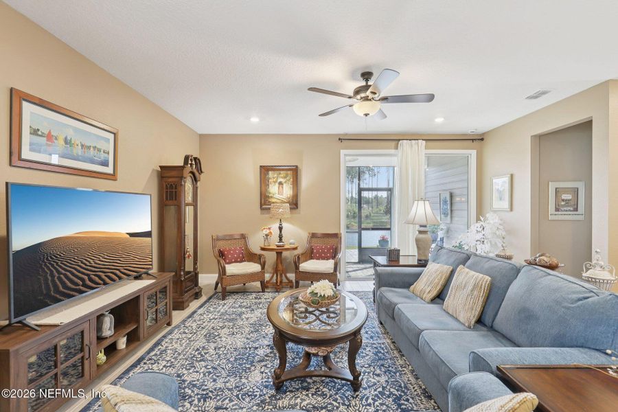 Furnished interior view inside a new home in Stillwater | Active Adult 55+, St. Johns (Image 6).