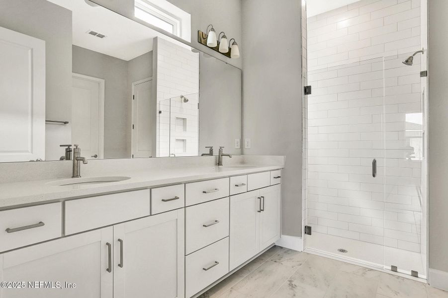 Furnished interior view inside a new home in Reverie at Silverleaf, St. Augustine (Image 7).