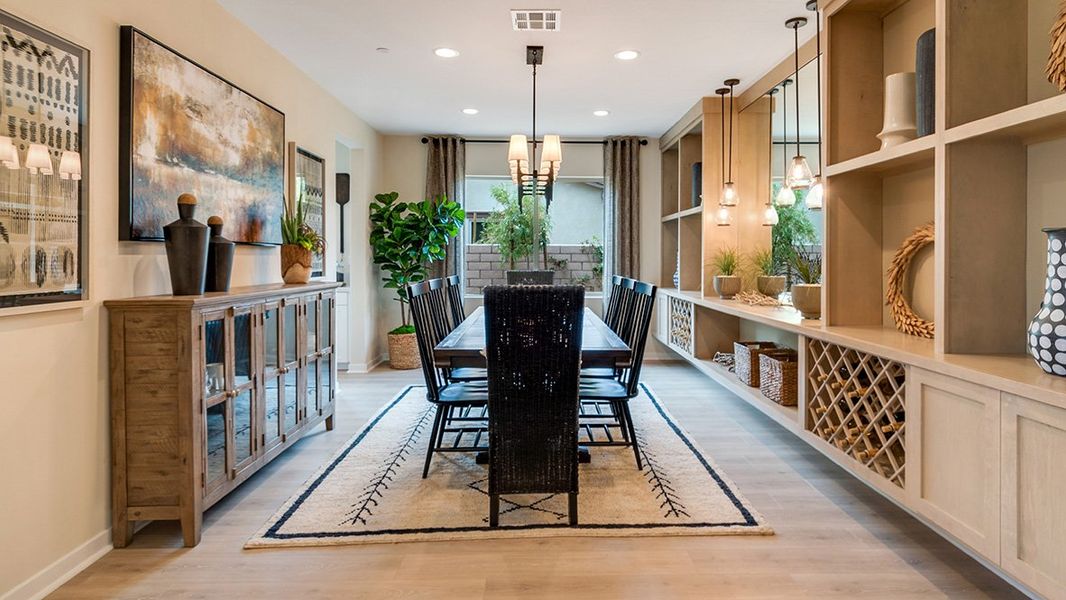 Representative furnished interior of a home built from the Residence 3003 by D.R. Horton in Havenwood, North Charleston (Image 15).