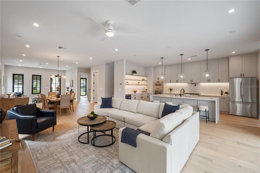 Furnished interior view inside a new home in College Park, Orlando (Image 14).