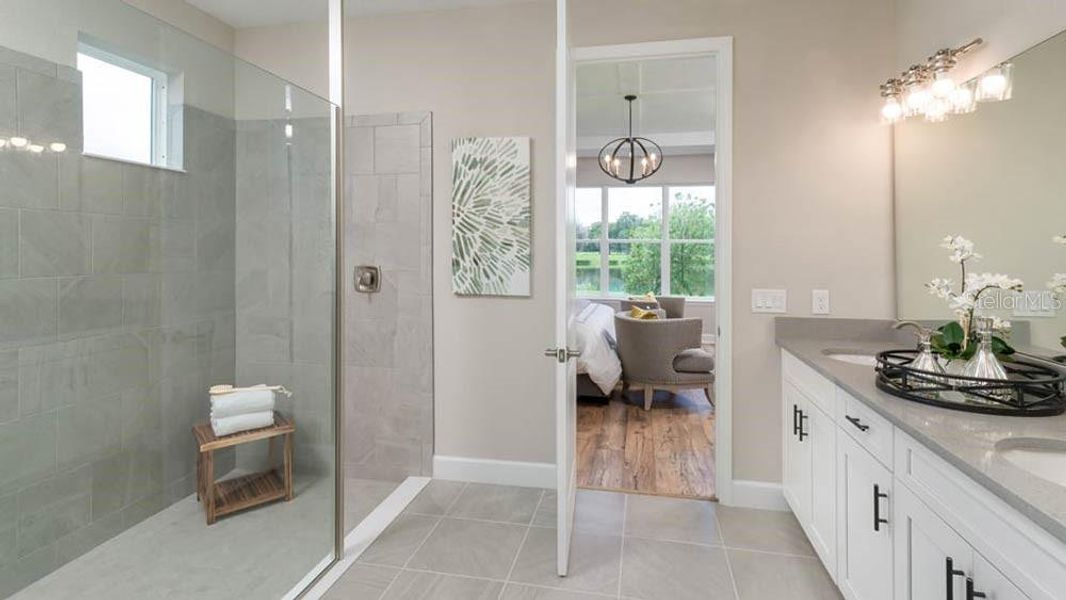 Furnished interior view inside a new home in Colbert Landings, Palm Coast (Image 10). Furnished interior view inside a new home in Colbert Landings, Palm Coast (Image 10).