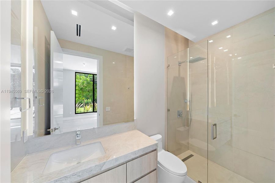 Furnished interior view inside a new home in , Biscayne Park (Image 4).