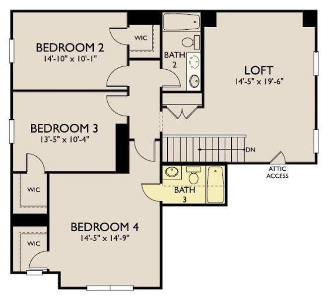 The Hyde Floor Plan