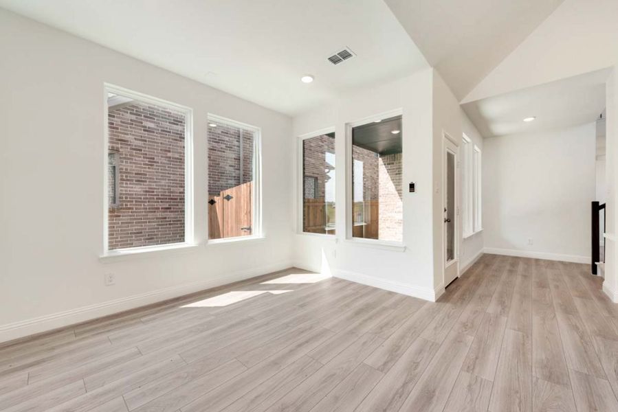 Representative unfurnished interior of a home built from the Wisteria by Pacesetter Homes in Elevon, Lavon (Image 18).