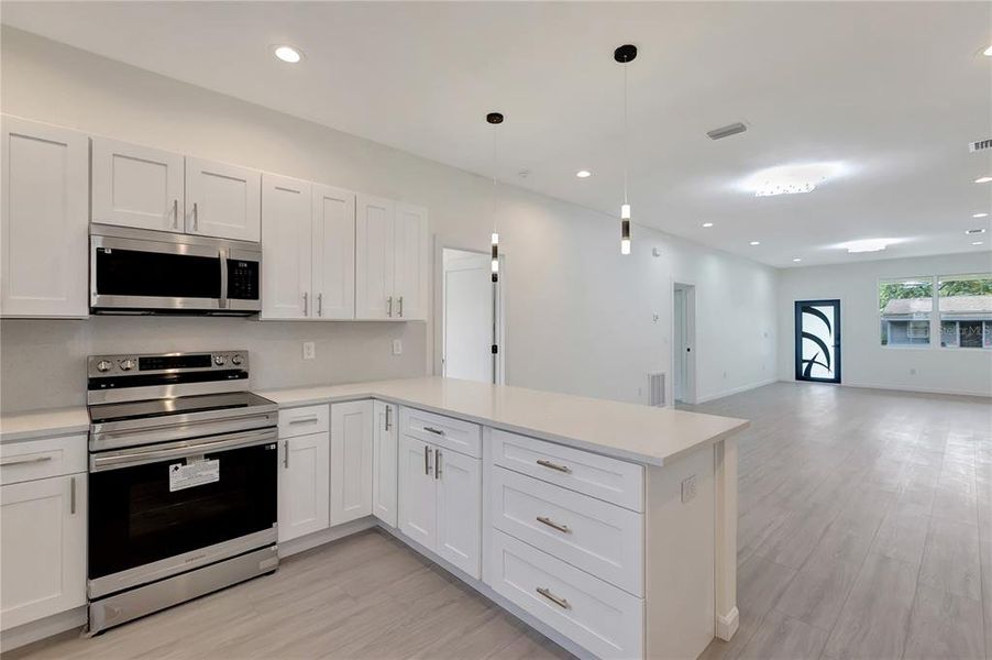 Furnished interior view inside a new home in , Tampa (Image 13). Furnished interior view inside a new home in , Tampa (Image 13).