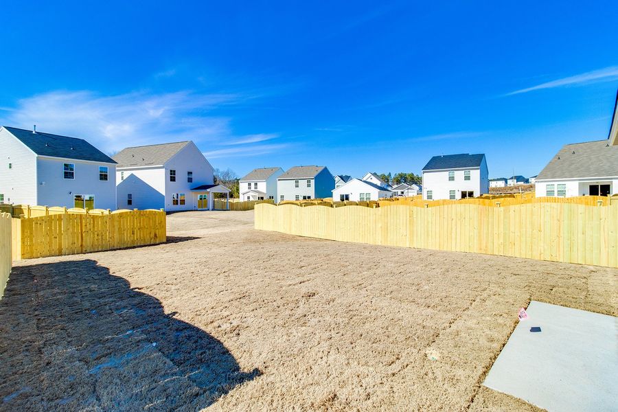 Exterior details and patio area of a home in Bluefield, Lexington (Image 4).
