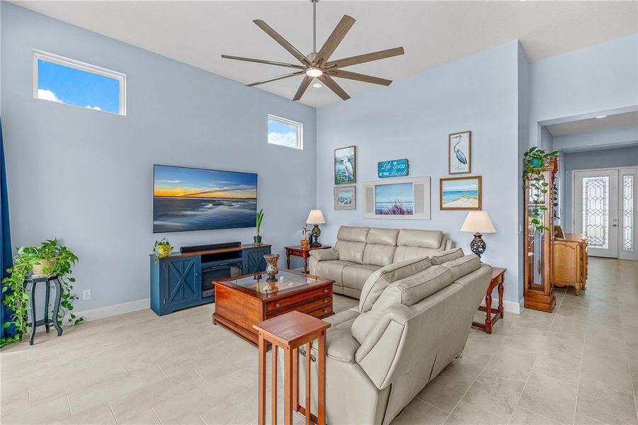 Furnished interior view inside a new home in Mosaic, Daytona Beach (Image 19). Furnished interior view inside a new home in Mosaic, Daytona Beach (Image 19).