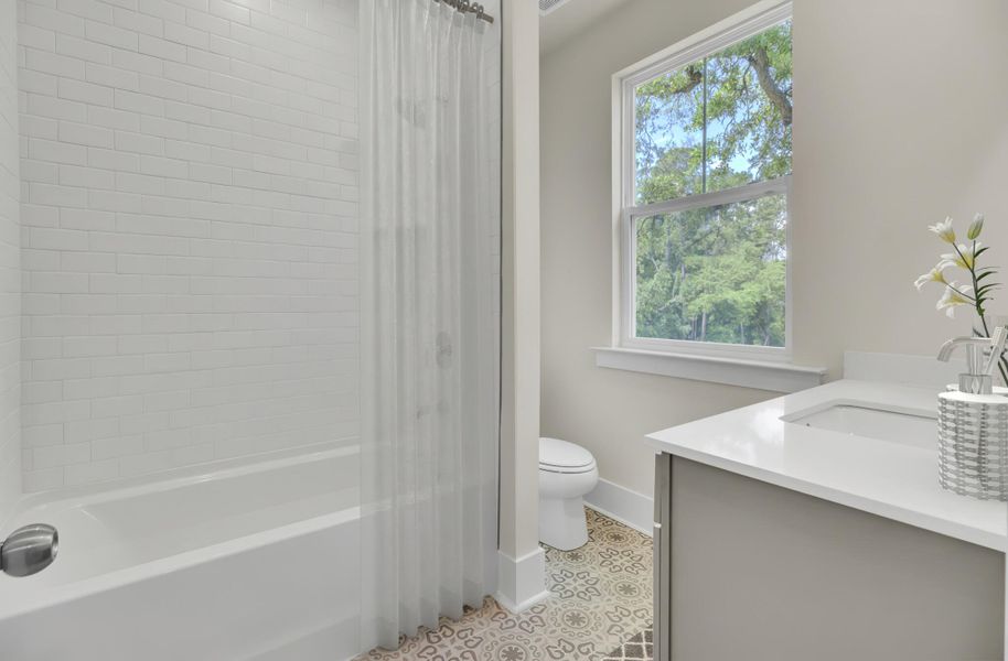 Furnished interior view inside a new home in Indigo Grove Single Family Homes, Johns Island (Image 45).